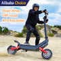 18.2AH Dual Drive 1000W*2 Off-Road Electric Scooter Skateboard Foldable X10 E Scooter Skate Board 11 Inch Wheel Mileage 60-70Km