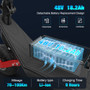 18.2AH Dual Drive 1000W*2 Off-Road Electric Scooter Skateboard Foldable X10 E Scooter Skate Board 11 Inch Wheel Mileage 60-70Km