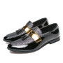 Latest Design Handsome Dress Shoes Glitters Upper Durable Classy Tassels Loafers Shoes for Men