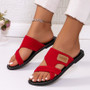 2025 summer new breathable mesh fish mouth slippers non-slip beach women slippers
