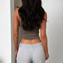 Stylish Pleated Slim Tube Top Soft Breathable Comfortable Clothes For Women Daily Wear Sexy Sleeveless Vest Summer Streetwear