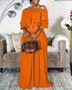 Liu Ming Hot Selling Custom 2024 Summer Women Ruffle Off Shoulder Tops Plus Size Wide Leg Loose Trousers Pants Set