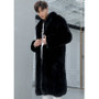 Winter new men's fur coat fox fur coat fattening lamb fur coat warm casual windbreaker