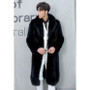 Winter new men's fur coat fox fur coat fattening lamb fur coat warm casual windbreaker