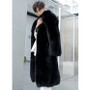 Winter new men's fur coat fox fur coat fattening lamb fur coat warm casual windbreaker