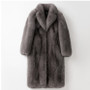 Winter new men's fur coat fox fur coat fattening lamb fur coat warm casual windbreaker