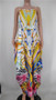 Plus Size Women Clothing Slip Maxi Dress  Wholesale Summer Print Loose Elegant Pockets Draped Dresses High Quality Dropshipping
