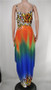 Plus Size Women Clothing Slip Maxi Dress  Wholesale Summer Print Loose Elegant Pockets Draped Dresses High Quality Dropshipping