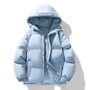 2026 new arrival winter jacket sill-like cotton jackets men,mens fashion thicken warm parkas trench coat male size M-4XL