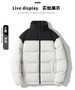 High End Clothing Men Padding Winter Brand Patchwork Designer Cotton Padded Oversized Jackets Male Windproof Coat Parka Overcoat