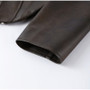 Fashion Lapel Leather Jacket Women's Full Sleeve Slim Solid Zippers Coat 2026 Spring New Lady Edgy Casual High Street Outerwear