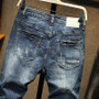 KSTUN Jeans Men New Arrivals Autumn Winter Direct Straight Retro Blue Stretch Vintage Casaul Streetwear Moto Biker Jeans Size 40