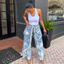 Women Solid Jeans Pants Denim Pleated Trousers Fuzzy Edge Full Lenth Mid Waist Zipper Straight Y2k Streetwear Casual 2026 Spring