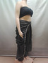 Women Solid Jeans Pants Denim Pleated Trousers Fuzzy Edge Full Lenth Mid Waist Zipper Straight Y2k Streetwear Casual 2026 Spring