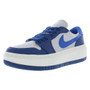 For for Air for 1 Elevate Low Women's Sneakers French Blue/Sport Blue LED Lights Lightweight Korean Style Autumn MSS-DH7004400