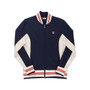 Fila Settanta Mens Jackets Color: Navy/Cream/Red  100% Authentic