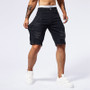 2025 Summer New Men's Ripped Denim Shorts Fashion Vintage Hole Streetwear Stretch Slim Knee-length Short Pants Trendy Brand Male