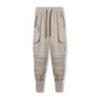PASUXI Optional Wholesale Plus Size Cotton Solid Color Summer Jersey Gym Wear Men Jogging Tracksuit Pants