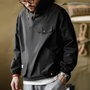 Maden Casual Outdoor Multi-pocket Hooded Men's Jackets Spring Fall Loose Windbreak Parka Ginger Climbing Outerwear Track Jacket