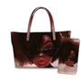 Custom Printed Women Bag Handbags African Girls Printing Purse and Handbags 2pcs Set Shoulder Tote Bag Females Summer Beach Bags