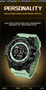 SANDA Outdoor Sports Men Watch Waterproof LED Analog Digital Show Multifunction Big Dial Electronic Wristwatch G style Male Cloc