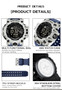 SANDA Outdoor Sports Men Watch Waterproof LED Analog Digital Show Multifunction Big Dial Electronic Wristwatch G style Male Cloc