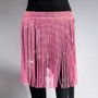 New Black Crystal Tassel Skirt Party Bling Rhinestone Mini Shirt Party Women Skirts