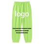 Fashion Printed Light Fleece Cuffed Leg Custom Men Sweatpants Baggy and Hoodie Set