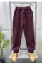 Autumn Men's orange Joggers Korean High Street Sports Trousers Cotton 9-Minute Sweatpants Fashionable Men's Clothing 2024