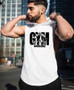 Gym Hooded Tank Top Men Fitness Clothing Mens Bodybuilding Hoody Vest Summer Sports Fashion Cotton Sleeveless T Shirts Plus Size