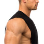 Gym Hooded Tank Top Men Fitness Clothing Mens Bodybuilding Hoody Vest Summer Sports Fashion Cotton Sleeveless T Shirts Plus Size