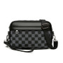 Top-quality PU Leather Men Waist Packs Business Crossbody Bags for Male Fashion Travel Storage Phone Shoulder Bags Clutch Bag