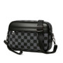 Top-quality PU Leather Men Waist Packs Business Crossbody Bags for Male Fashion Travel Storage Phone Shoulder Bags Clutch Bag