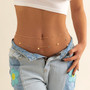 Spring Summer New Boho Minimalism Multilayer Waist Beads Women Fashion Geometric Sequins Belly Chain Sexy Body Chain Jewelry