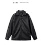 Mauroicardi Spring Autumn Cool Luxury Short Black Soft Light Pu Leather Jacket Men Zipper Casual Mens Jackets and Coats Fashion