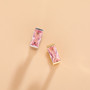 RACHELZ Fashion CZ Stone Vertical Bar Teeth Grillz Braces Hip Hop 4 Zircon Tooth Caps Dental Grills For Women Men Jewelry