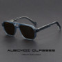 Vintage Punk Pilot Square Sunglasses Women For Men Fashion Luxury Brand Designer Shades Outdoor Driving Popular Male Sun Glasses