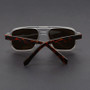 Vintage Punk Pilot Square Sunglasses Women For Men Fashion Luxury Brand Designer Shades Outdoor Driving Popular Male Sun Glasses