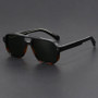 Vintage Punk Pilot Square Sunglasses Women For Men Fashion Luxury Brand Designer Shades Outdoor Driving Popular Male Sun Glasses