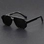 Vintage Punk Pilot Square Sunglasses Women For Men Fashion Luxury Brand Designer Shades Outdoor Driving Popular Male Sun Glasses