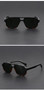 Vintage Punk Pilot Square Sunglasses Women For Men Fashion Luxury Brand Designer Shades Outdoor Driving Popular Male Sun Glasses
