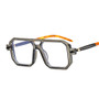 2022 New Fashion Sunglasses Men's Thick Frame Square Sunglasses Men's Trendy Glasses
