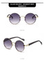 Vintage Round Sunglasses 2025 Fashion Classic Gradient Outdoor Shades Trendy Luxury Brand Designer Metal Rim Sun Glasses
