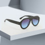 2025 New in Vintage Sunglasses for Women Modern Fashion Red Gradient Round Glasses Glasses Women Gift for Womens Sunglasses