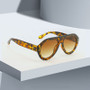2025 New in Vintage Sunglasses for Women Modern Fashion Red Gradient Round Glasses Glasses Women Gift for Womens Sunglasses