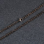 Fashion New Figaro Chain Necklace For Men Punk Silver Color Stainless Steel Long Necklace Men Hip Hop Jewelry Gift
