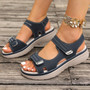 Summer Platform Sandals for Women 2026 New Fashion Non Slip Beach Shoes Woman Lightweight Casual Platform Plus Size Sandals Wome
