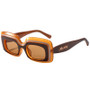 New Fashion Sunglasses Men And Women Large Frame Square Car Sunglasses Cool Trendy Color Glasses Frame M6216