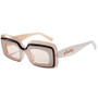 New Fashion Sunglasses Men And Women Large Frame Square Car Sunglasses Cool Trendy Color Glasses Frame M6216