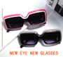 New Fashion Sunglasses Men And Women Large Frame Square Car Sunglasses Cool Trendy Color Glasses Frame M6216